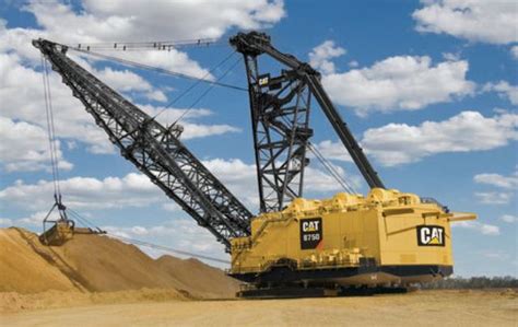 types of dragline excavators